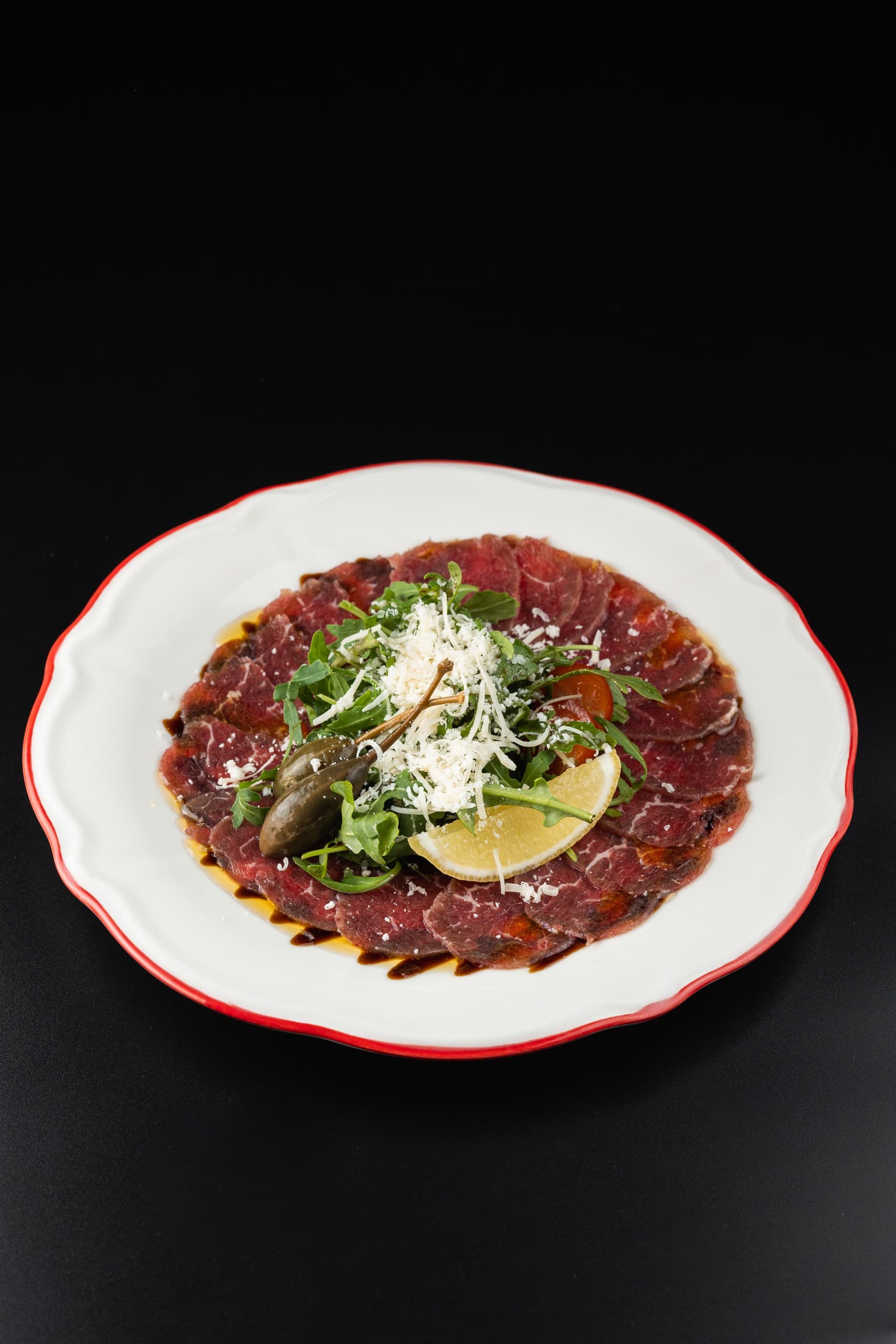 Карпаччо из говяжьей вырезки 250г