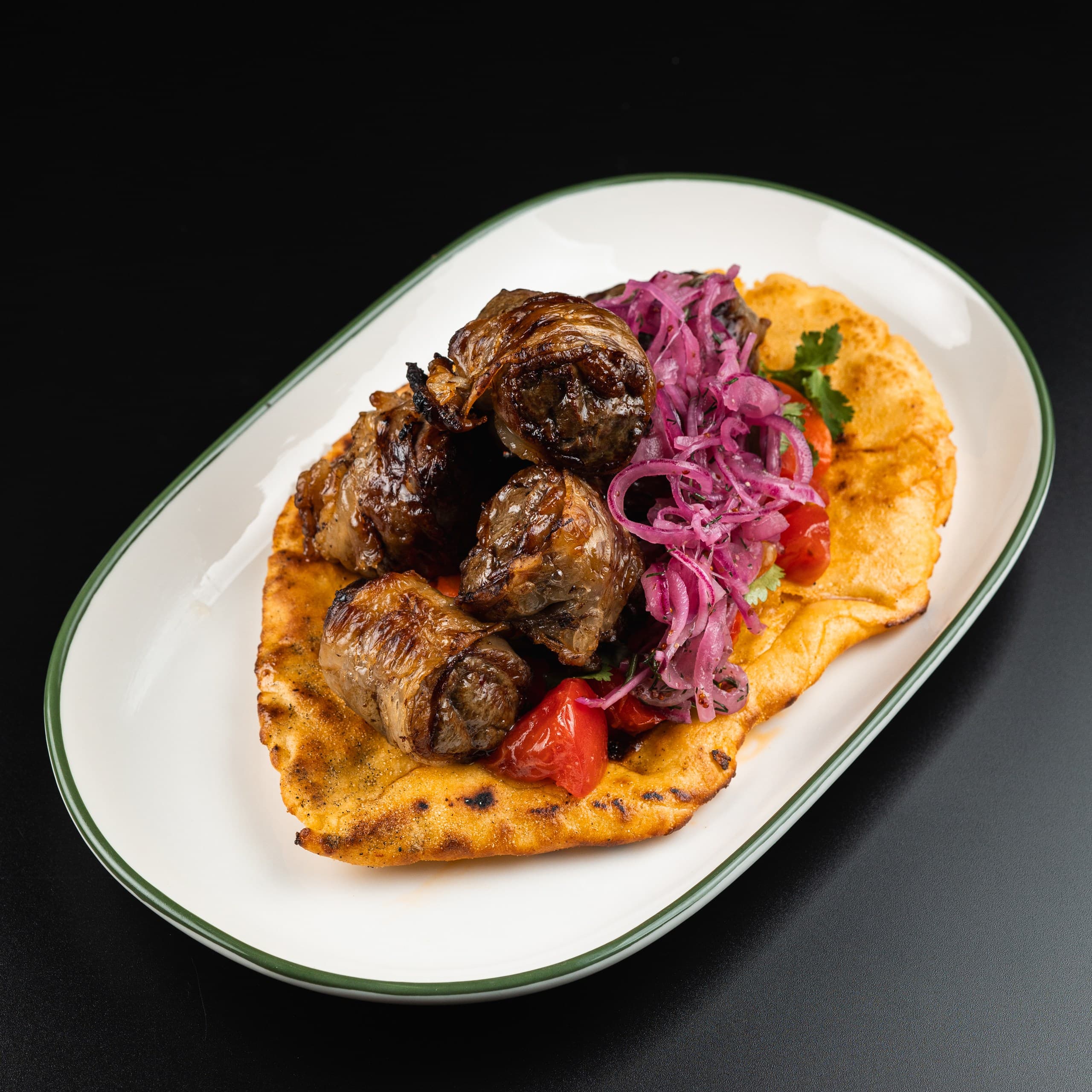 Шашлык из говяжьей печени 450г