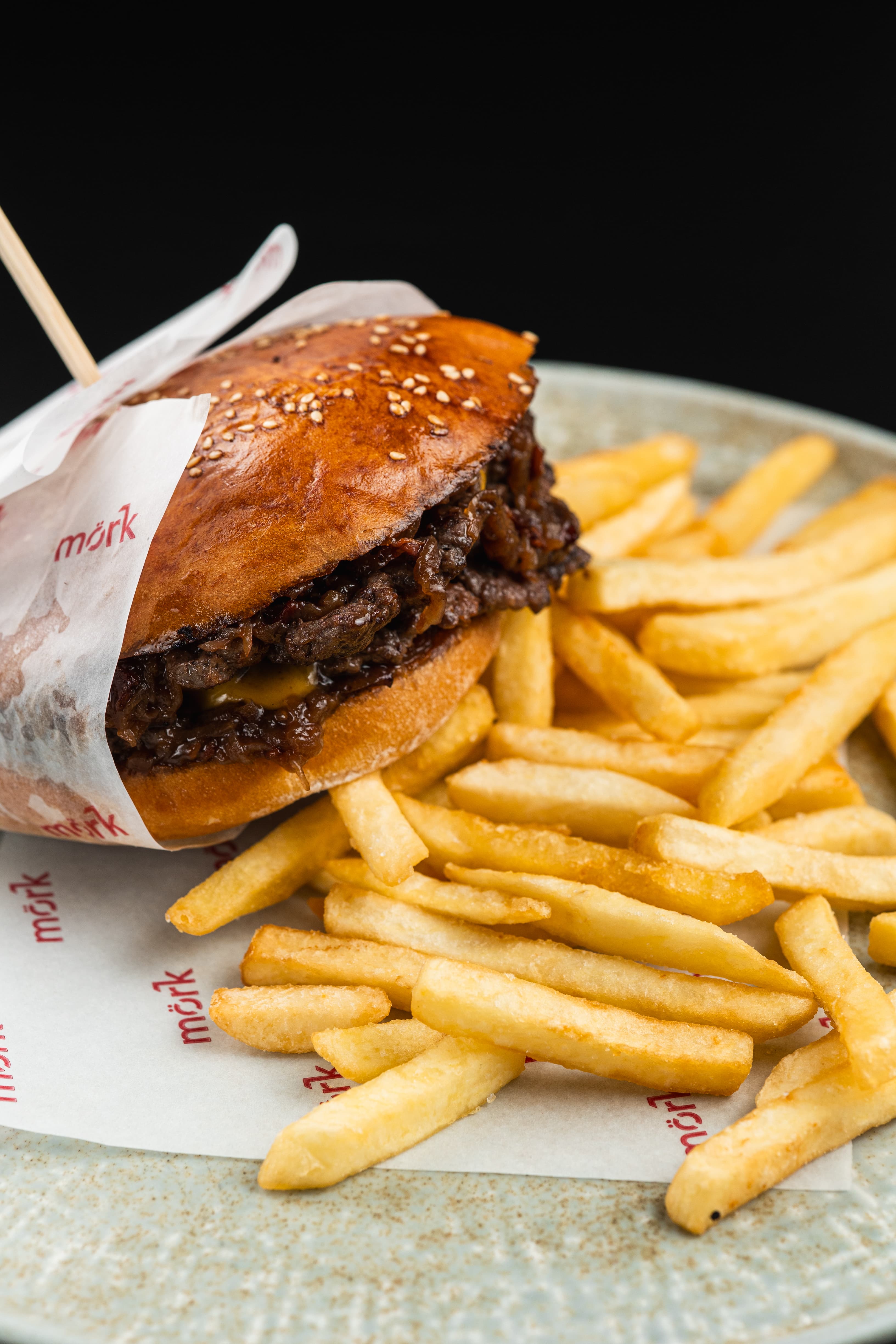 Бургер с луком в малине 500/150г