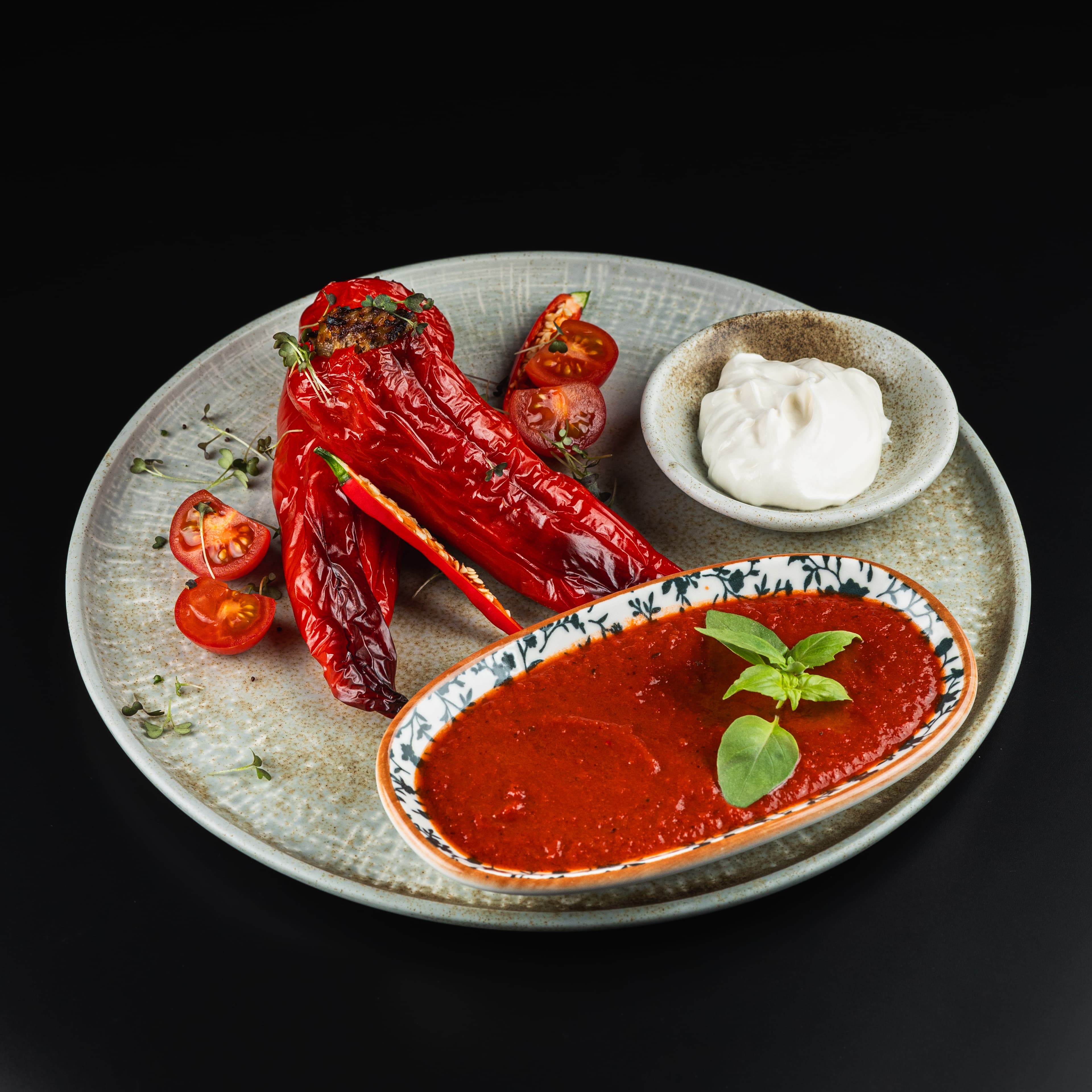 Перец фаршированный олениной 400г