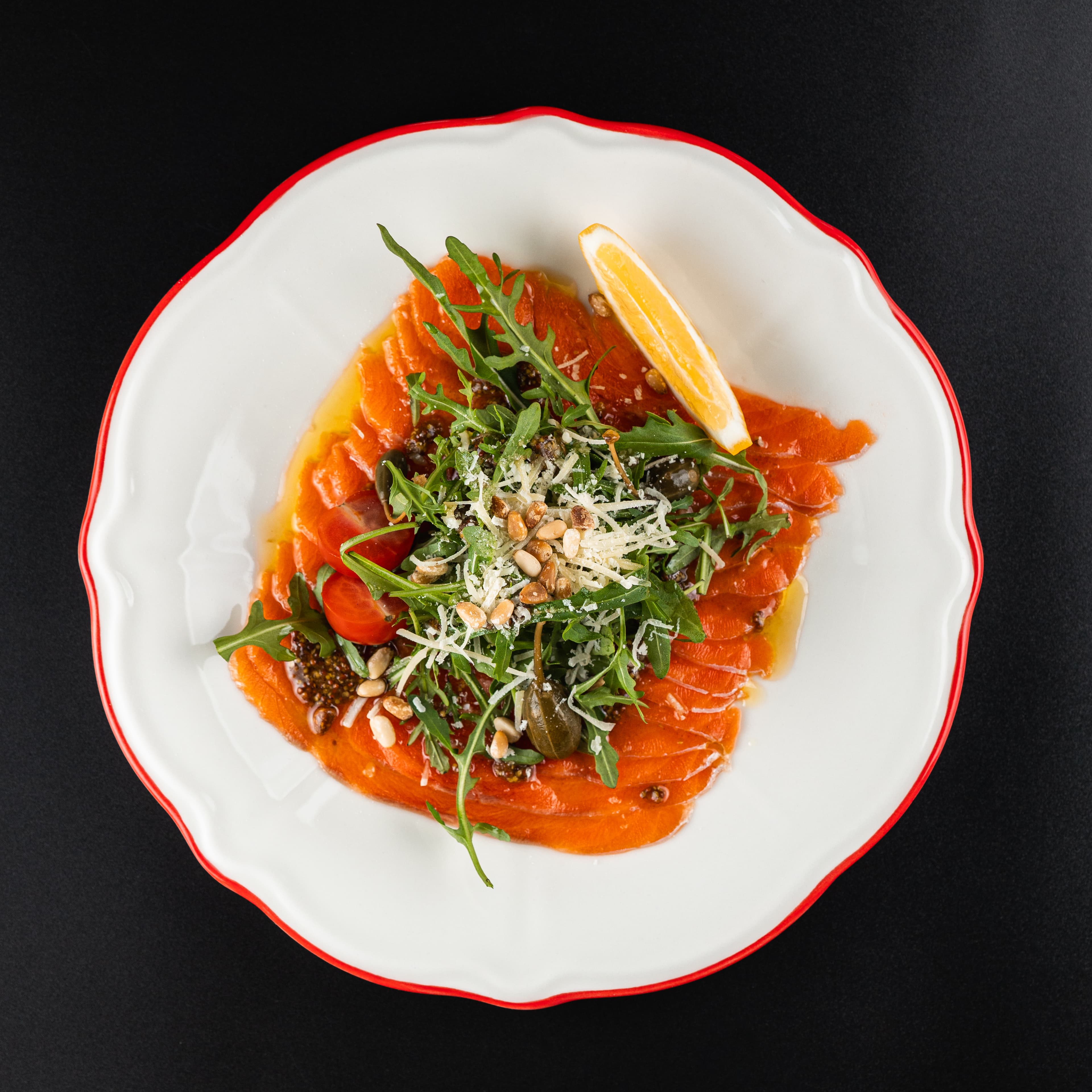 Карпаччо из лосося 250г