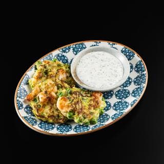 Оладьи из цукини с креветками 250г