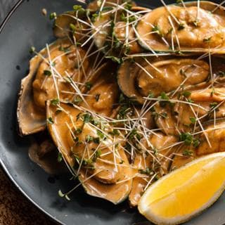 Мидии в сливочном соусе 550гр