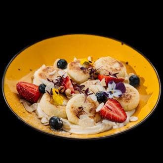 Мини сырники с кремом маскарпоне 330гр