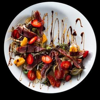 Ст.Р.Салат С копченой уткой и грушей 320гр