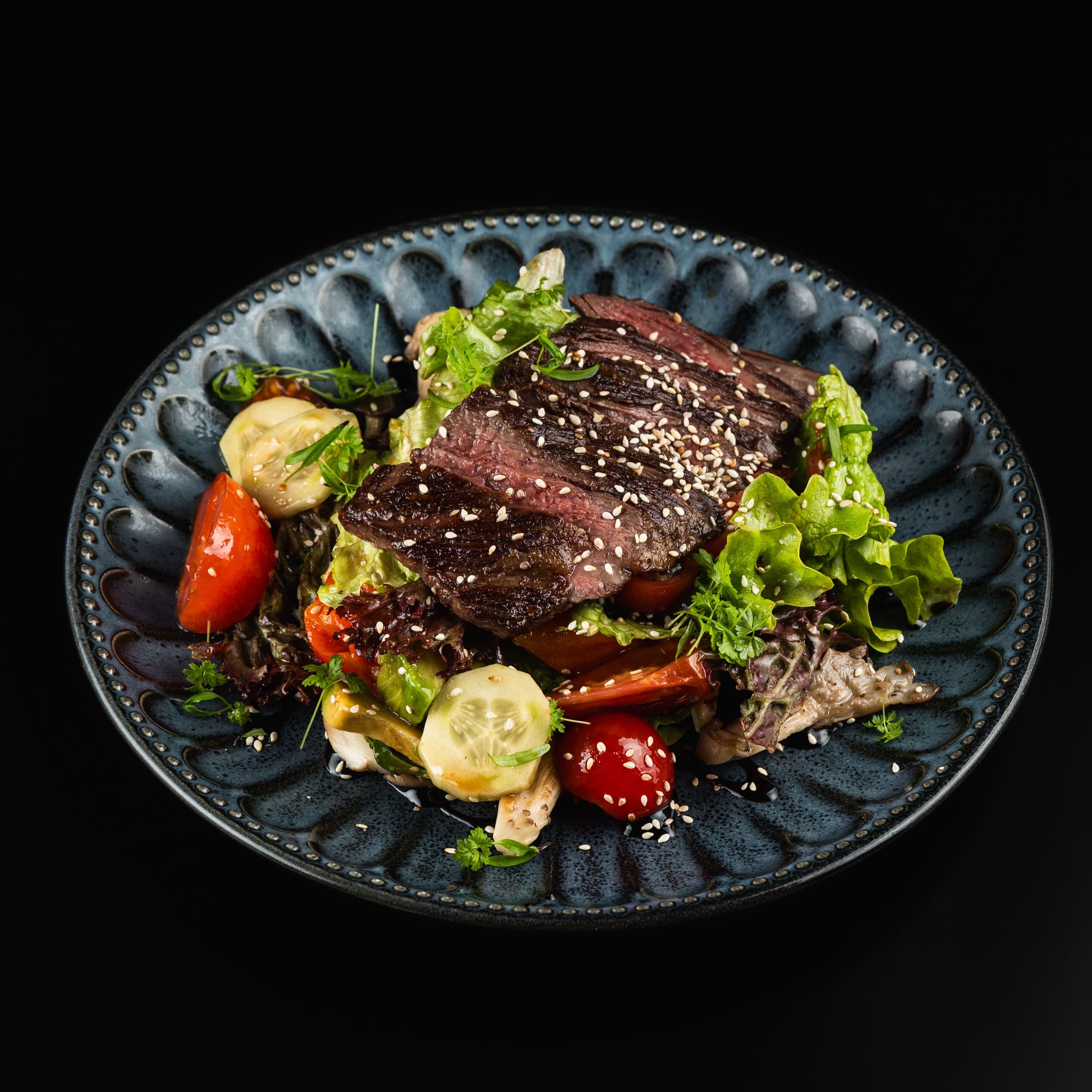 Стейк салат с Мачете 360гр