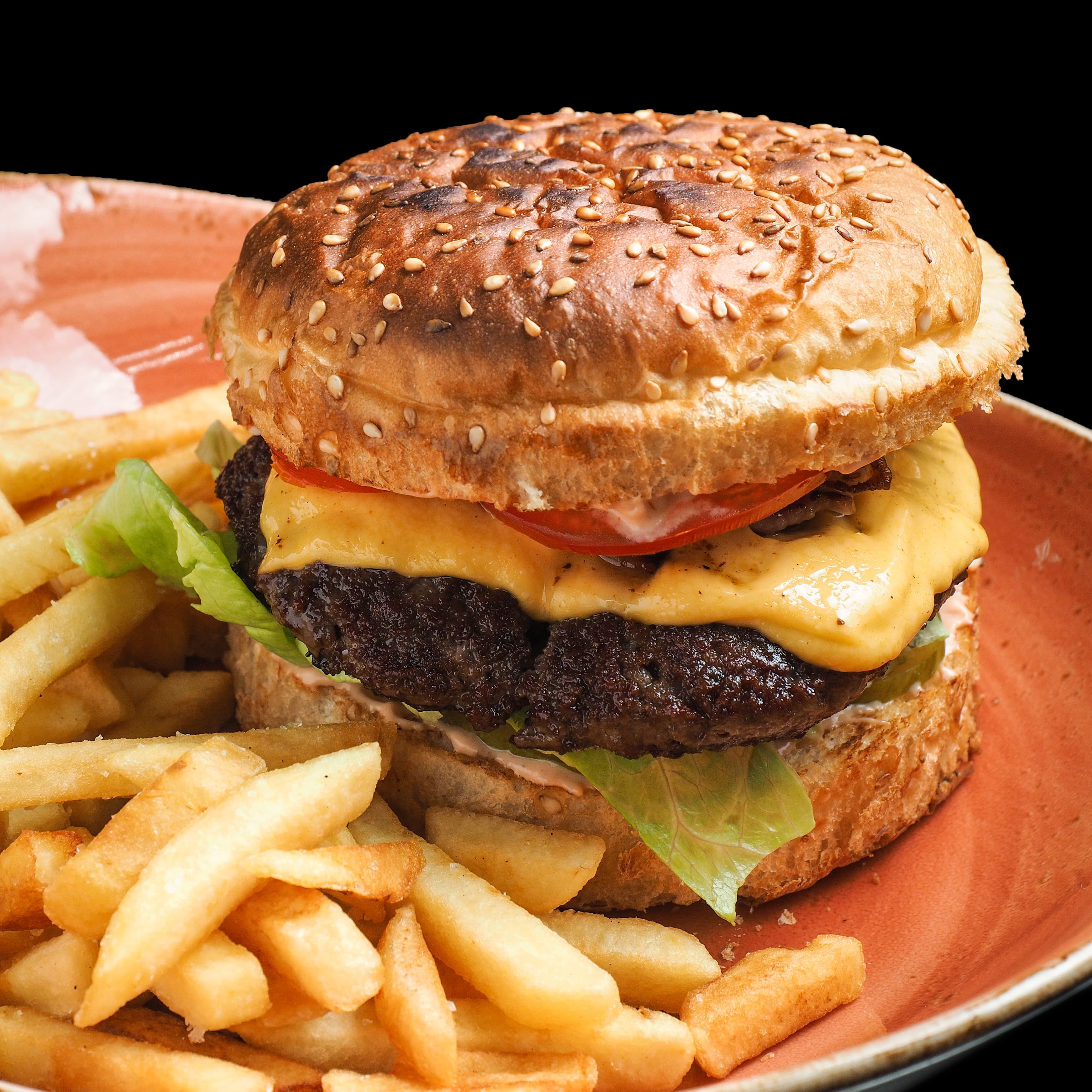 "Бургер "С говядиной" 520гр