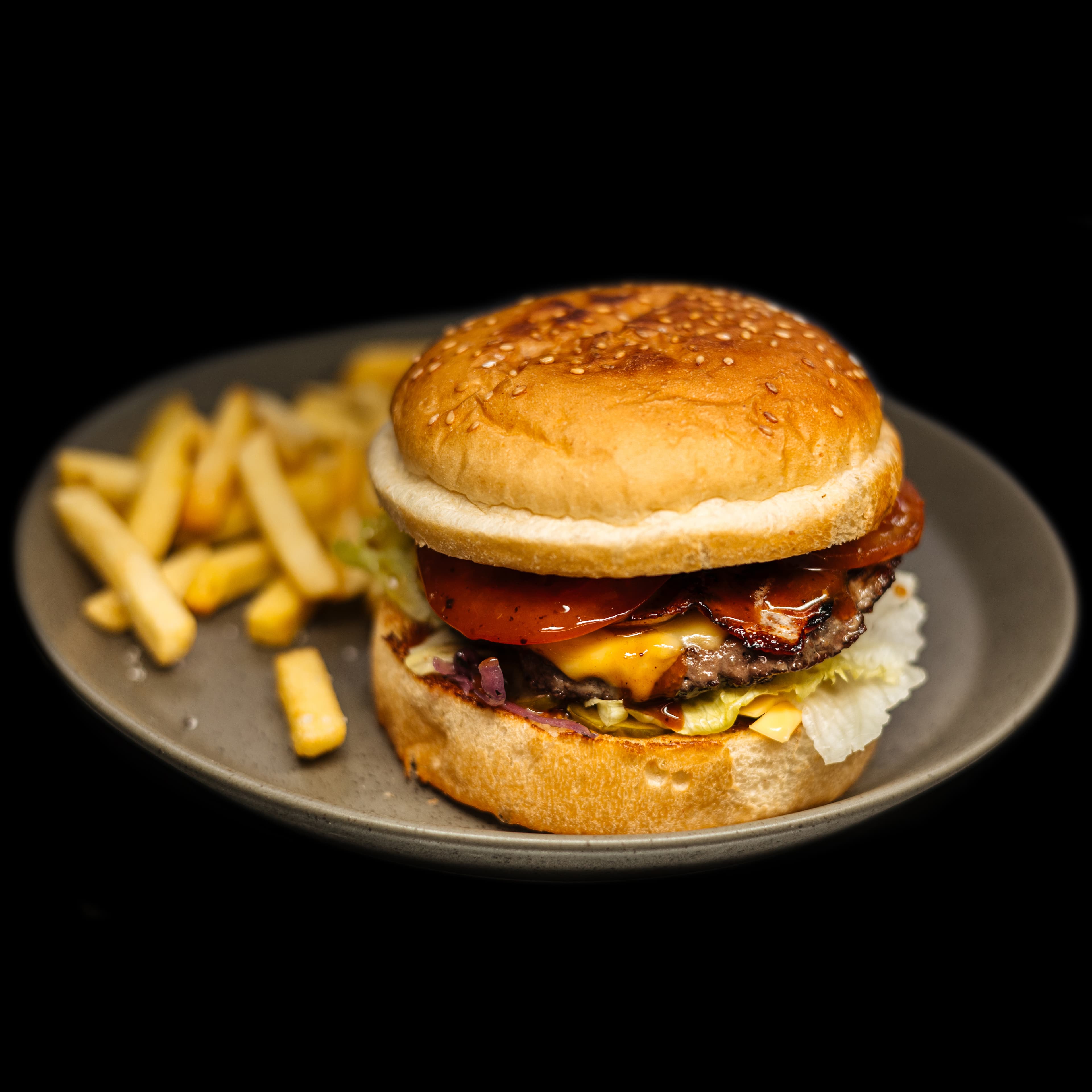 "Бургер "С говядиной BBQ" 680гр